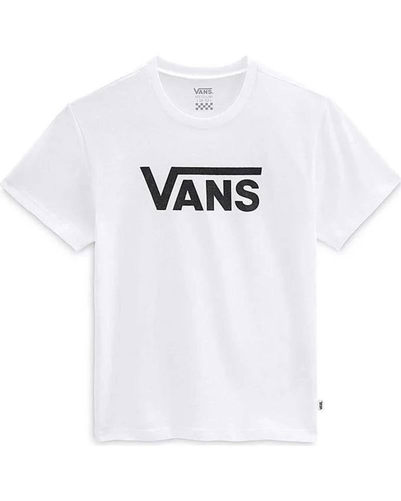 VANS OFF THE WALL CAMISETA MANGA CORTA VANS OFF THE WALL BLANCO