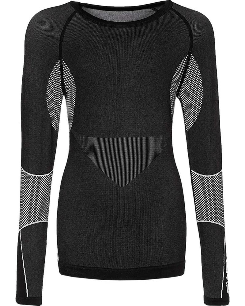 CMP CAMPAGNOLO CAMISETA TÉCNICA DE MANGA LARGA CMP CAMPAGNOLO NEGRO