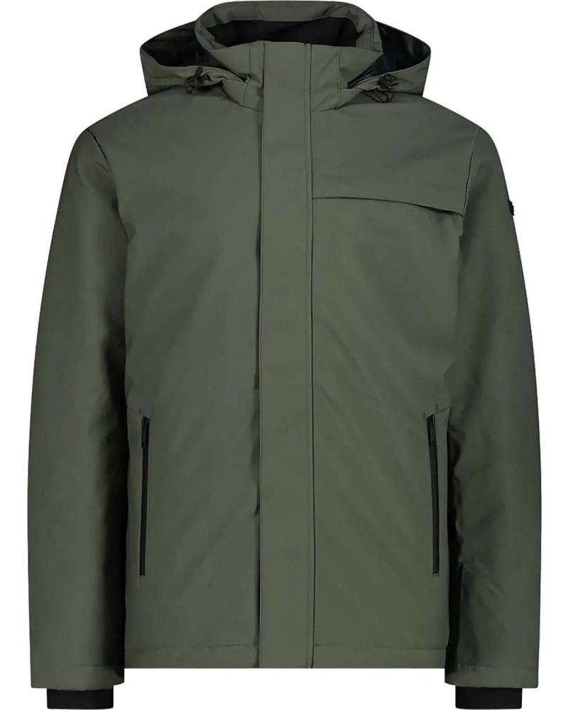 CMP CAMPAGNOLO CHAQUETA TÉCNICA CON CAPUCHA VERDE