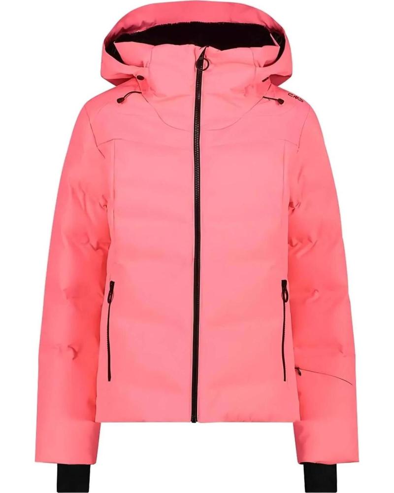 CMP CAMPAGNOLO CHAQUETA ACOLCHADA TÉCNICA CON CAPUCHA ROSA