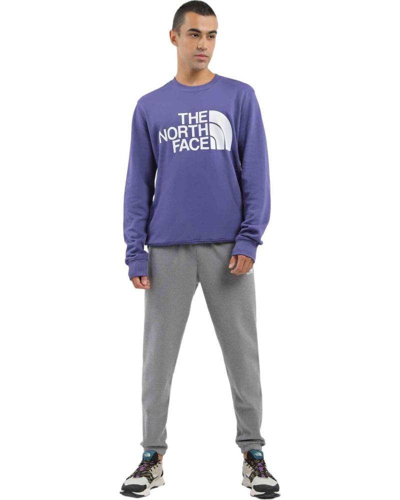 THE NORTH FACE SUDADERA THE NORTH FACE CON LOGO IMPRESO MORADO
