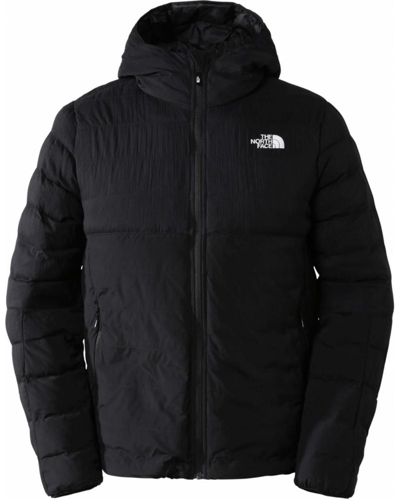 THE NORTH FACE CHAQUETA ACOLCHADA CON CAPUCHA THE NORTH FACE NEGRO