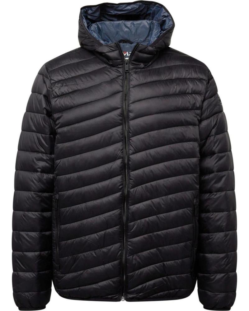 CMP CAMPAGNOLO CHAQUETA ACOLCHADA CON CAPUCHA CMP CAMPAGNOLO NEGRO