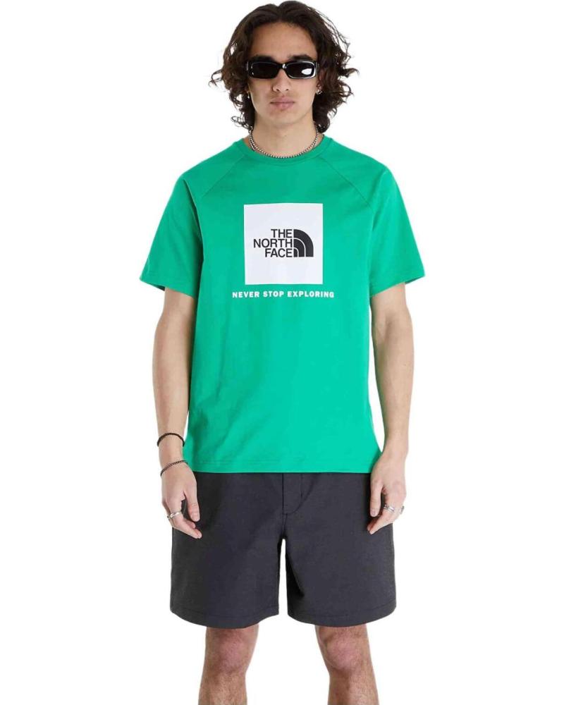 THE NORTH FACE THE NORTH FACE CAMISETA DE MANGA CORTA PARA HOMBRE VERDE