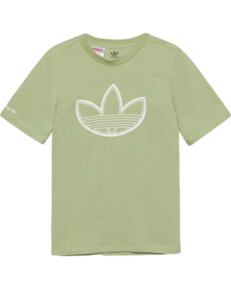 ADIDAS CAMISETA TRÈFLE ALGODÓN ORGÁNICO VERDE
