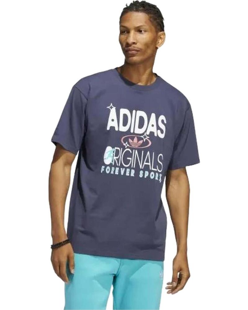 ADIDAS CAMISETA ADIDAS ORIGINALS MANGA CORTA AZUL AZUL