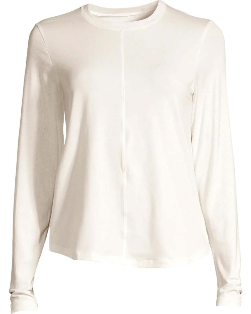 CASALL CAMISETA DE MANGA LARGA CASALL PARA MUJER BLANCO