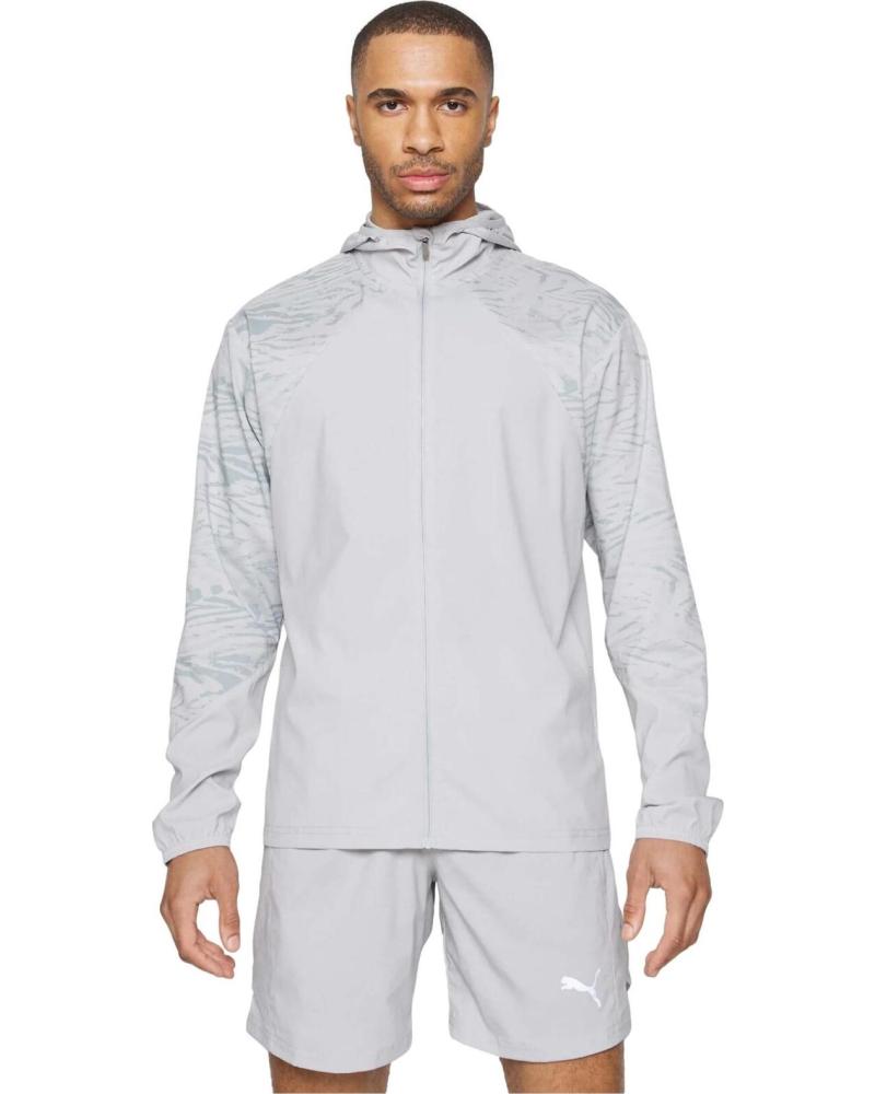 PUMA CHAQUETA DEPORTIVA PUMA HOMBRE GRIS GRIS