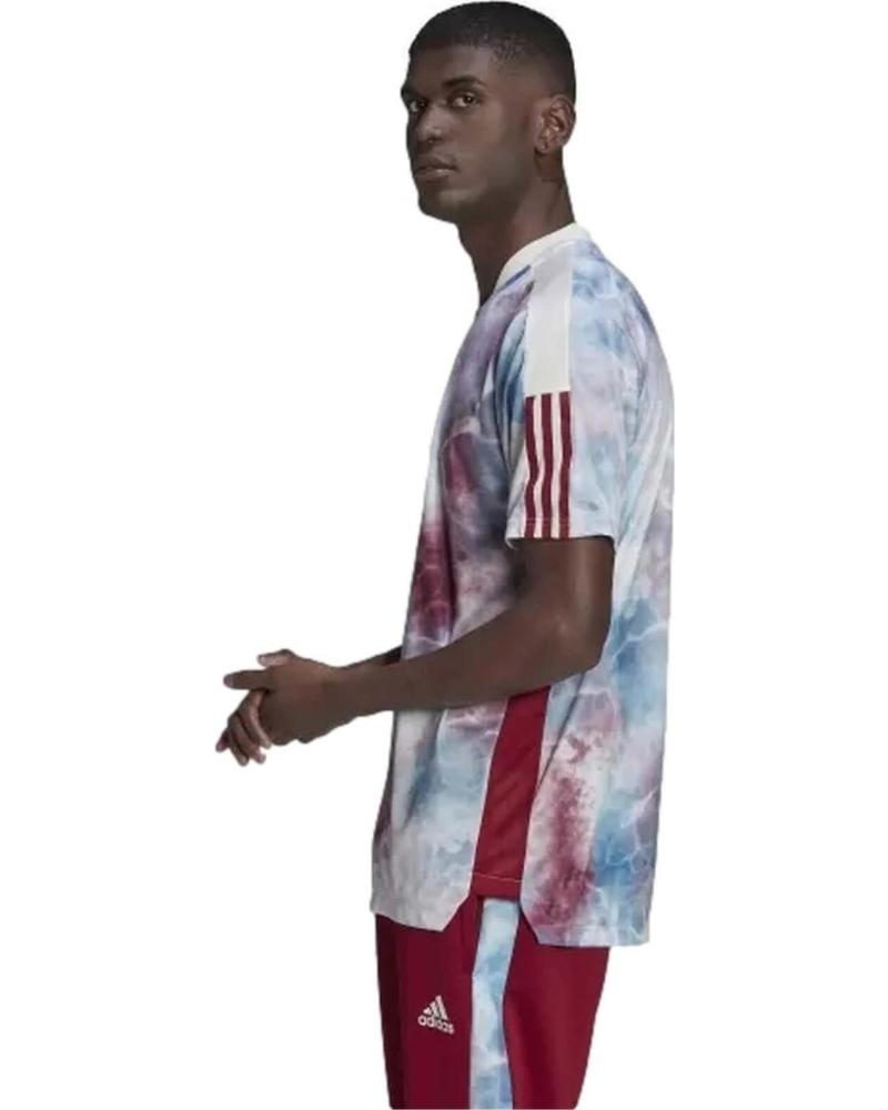 ADIDAS CAMISETA ADIDAS MANGA CORTA HOMBRE ESTAMPADO ABSTRACTO MULTICOLOR