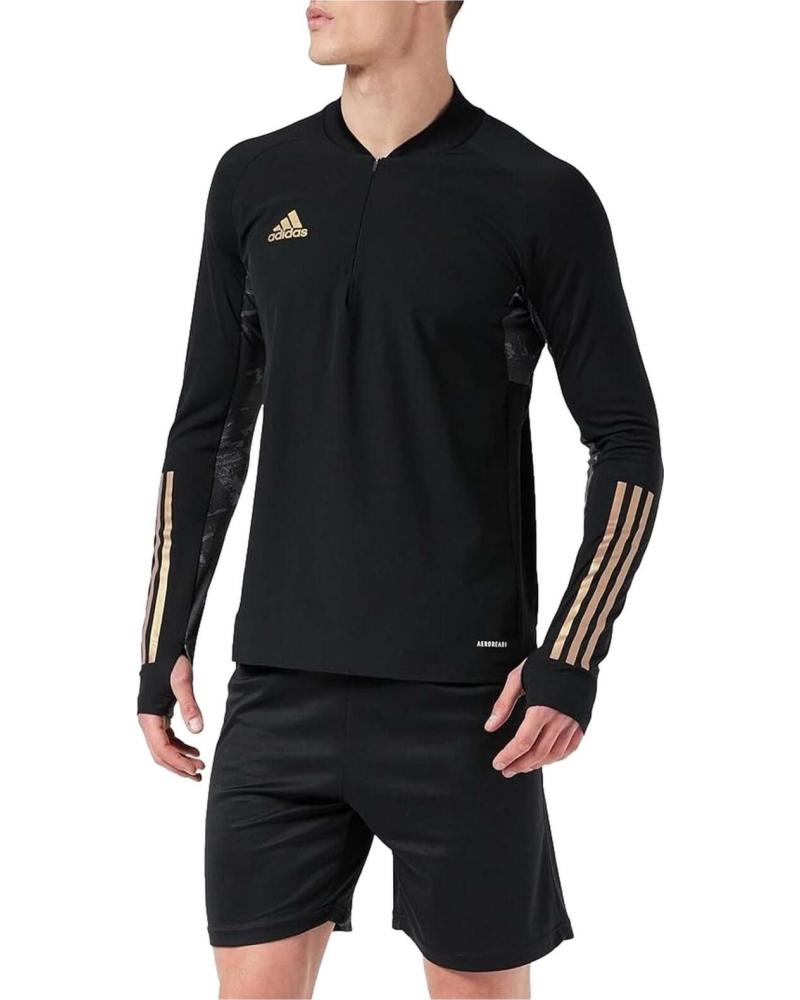 ADIDAS CAMISETA ADIDAS TIRO DE MANGA LARGA PARA HOMBRE NEGRO