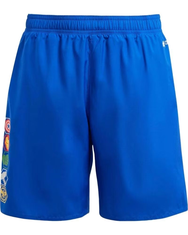 Pantalón Corto Adidas Avengers para Niños Azul