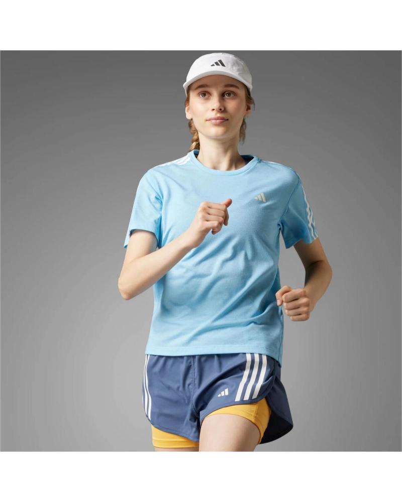 ADIDAS CAMISETA ADIDAS OTR E 3S PARA CORREDORES AZUL