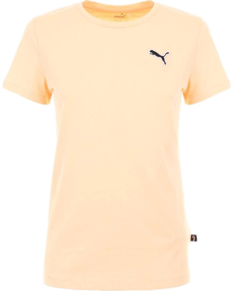 PUMA CAMISETA DE MANGA CORTA PUMA ESSENTIALS PARA MUJER NEGRO