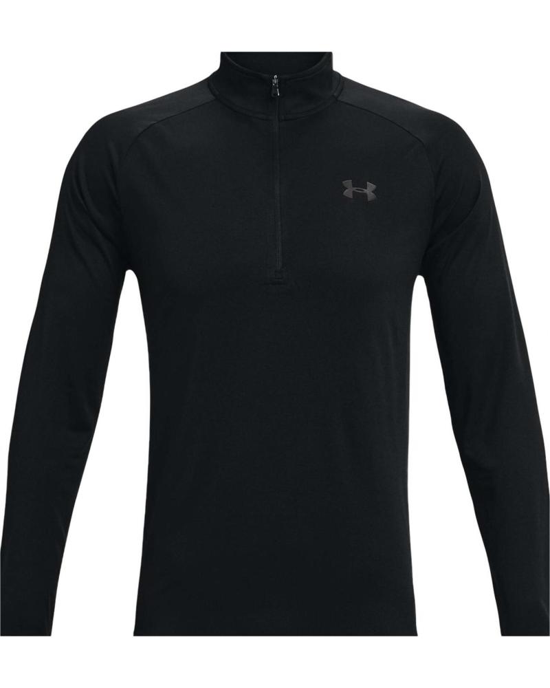 UNDER ARMOUR CAMISETA DE MANGA LARGA DE RENDIMIENTO PARA HOMBRE UNDER ARMOUR NEGRO