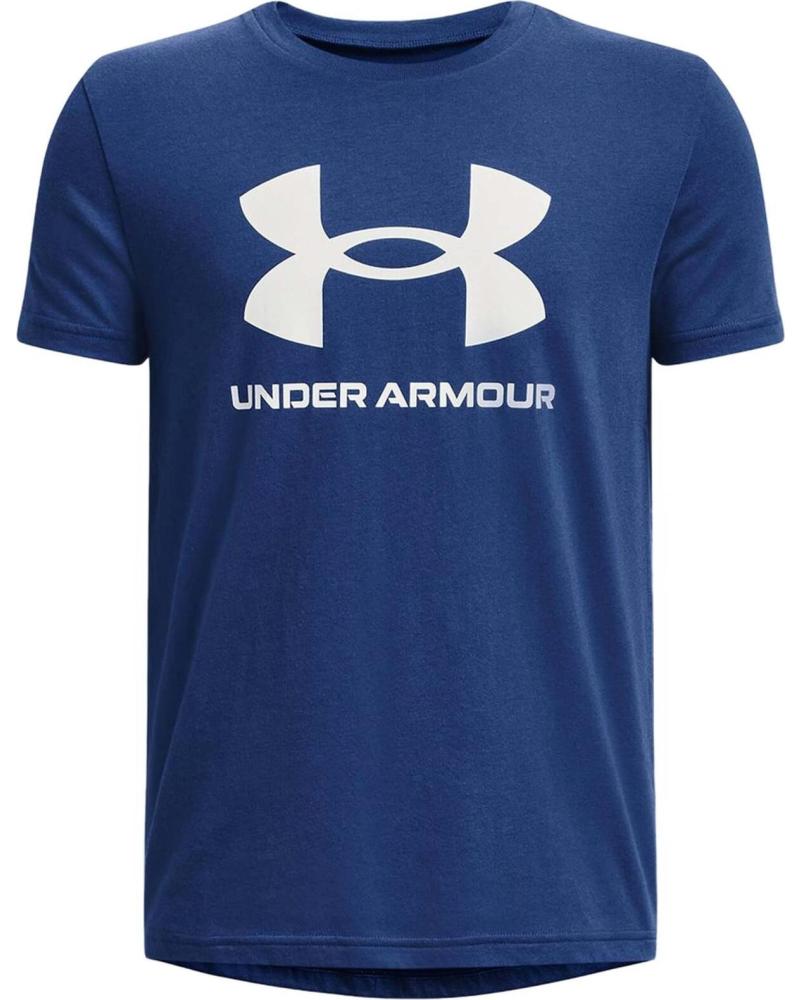 UNDER ARMOUR CAMISETA DE MANGA CORTA UNDER ARMOUR CON LOGO PARA HOMBRE AZUL