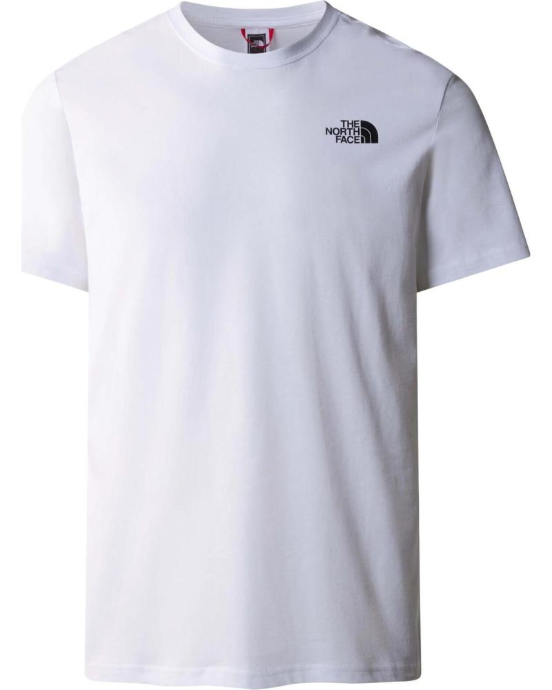 THE NORTH FACE CAMISETA MANGA CORTA THE NORTH FACE ´MOUNTAIN OUTLINE´ UNISEX BLANCA BLANCO