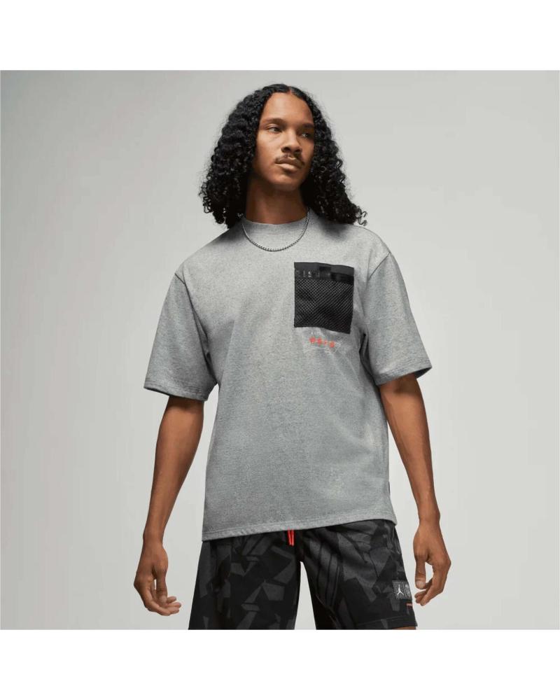 JORDAN CAMISETA JORDAN DE MANGA CORTA PARA HOMBRE GRIS