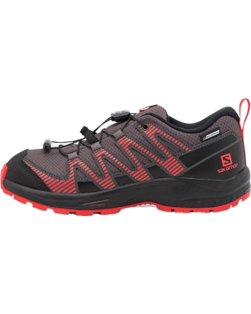 SALOMON SALOMON XA PRO V8 J, ZAPATILLAS DE TREKKING MULTICOLOR