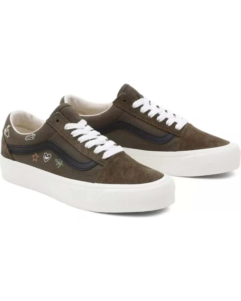 Vans Off The Wall Zapatillas Vans Old Skool Unisex Verde Verde