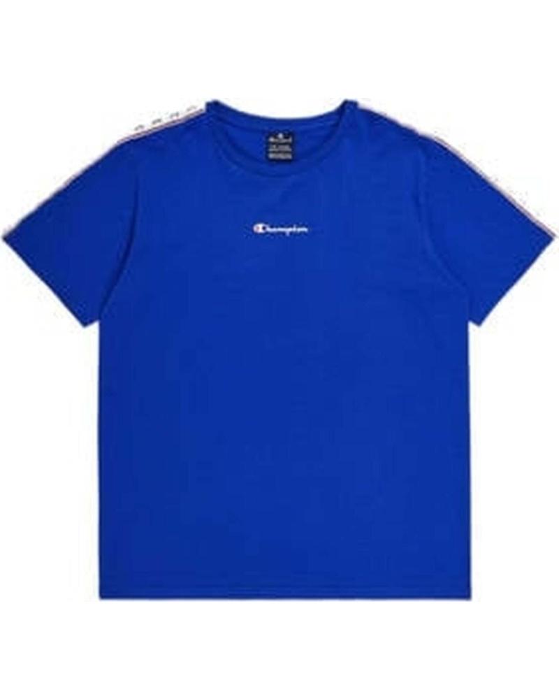 CHAMPION CAMISETA CHAMPION DE MANGA CORTA PARA NIÑOS AZUL AZUL