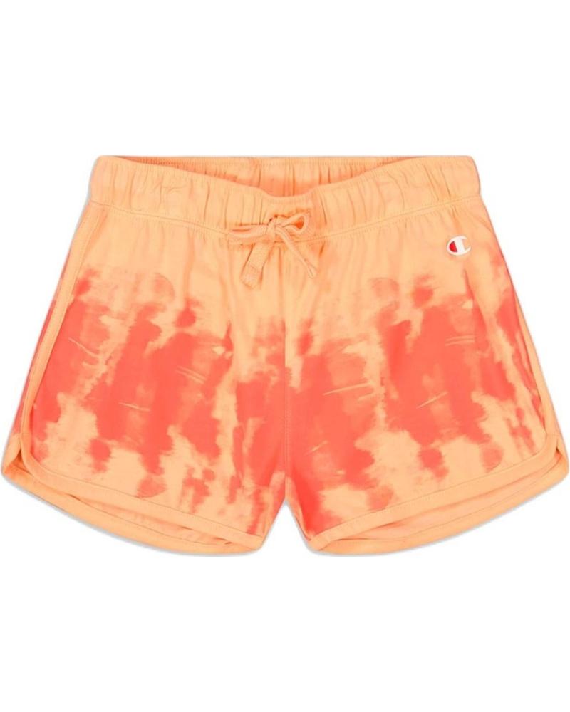 CHAMPION PANTALÓN CORTO TIE-DYE CHAMPION PARA NIÑA NARANJA