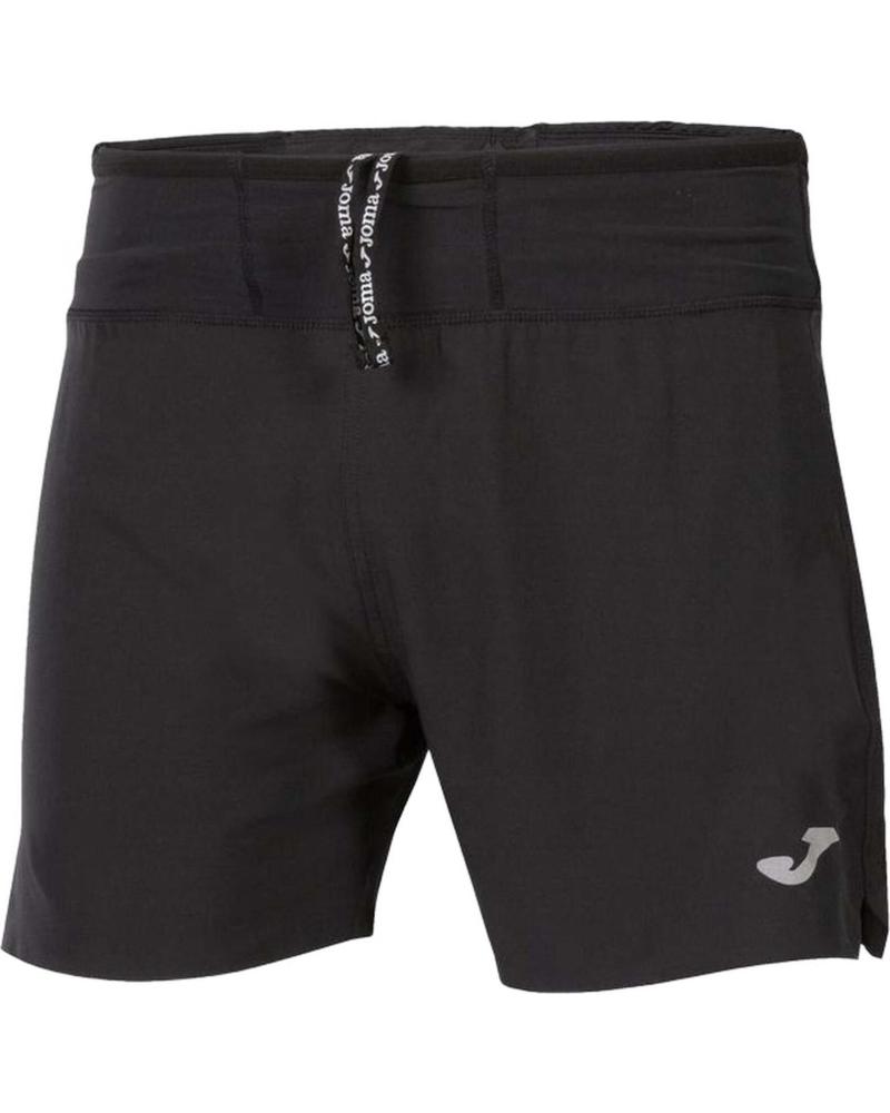 JOMA PANTALÓN CORTO JOMA RUNNING HOMBRE NEGRO NEGRO