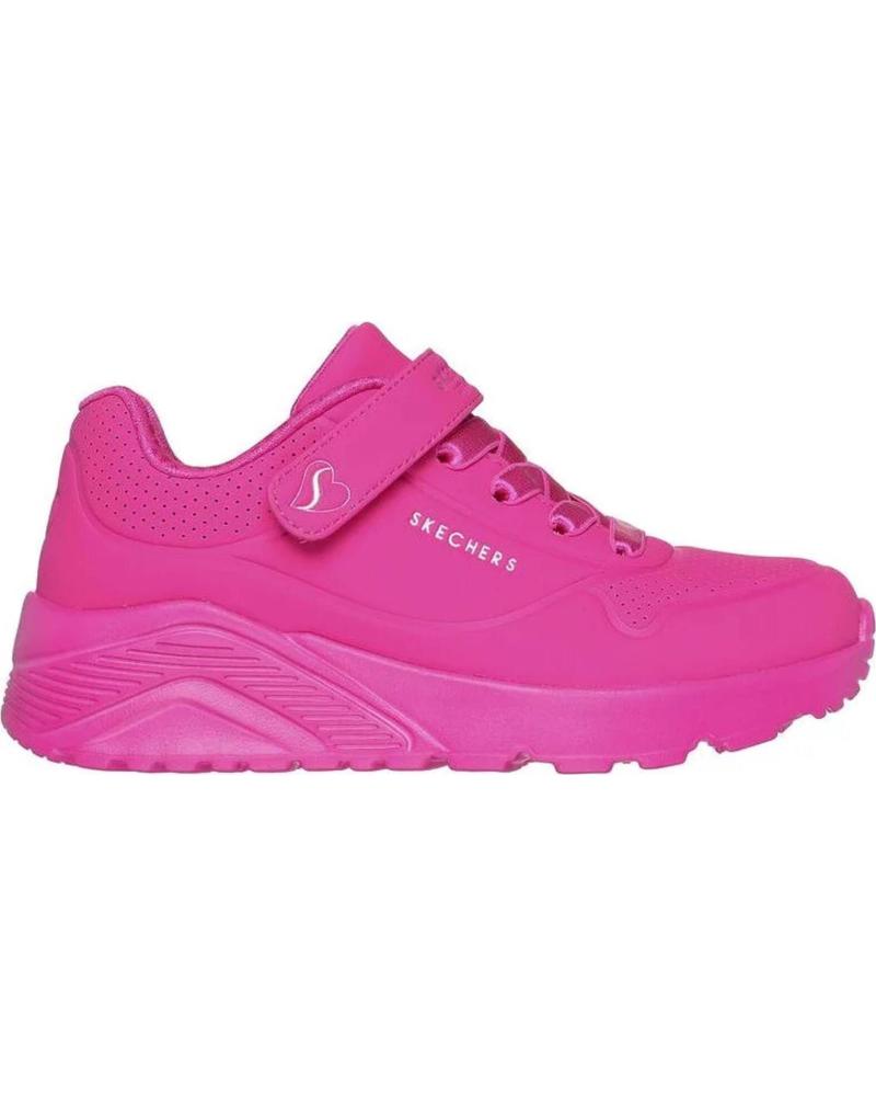 SKECHERS ZAPATILLAS EN PARA NINAS ROSA