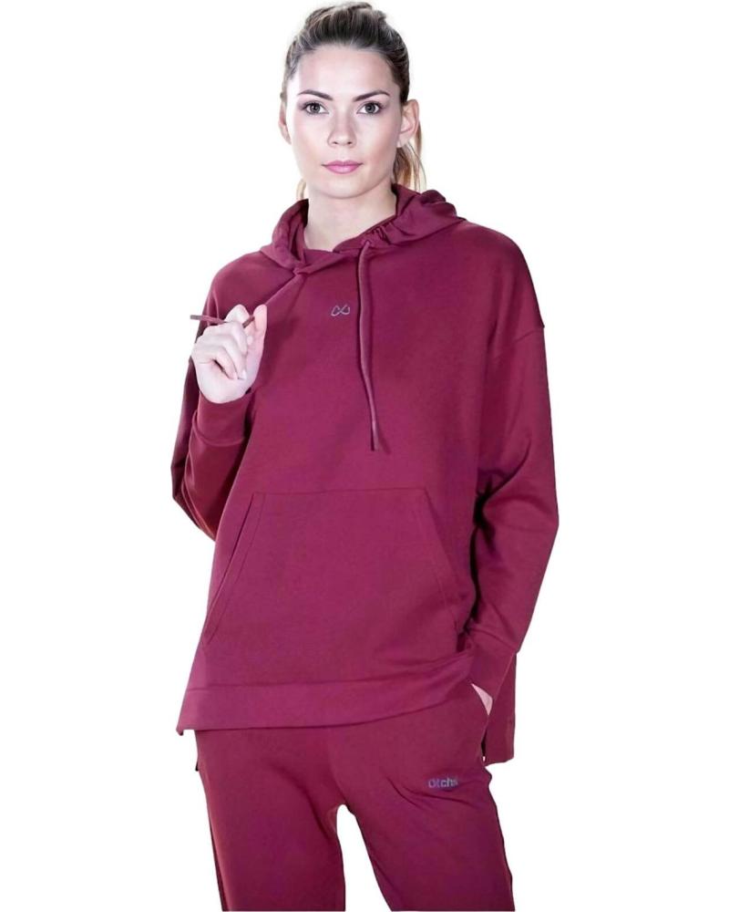 DITCHIL SUDADERA CON CAPUCHA DITCHIL PARA MUJER MORADO