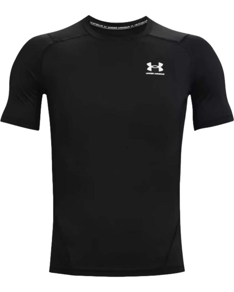 UNDER ARMOUR CAMISETA DE MANGA CORTA UNDER ARMOUR HEATGEAR PARA HOMBRE NEGRO