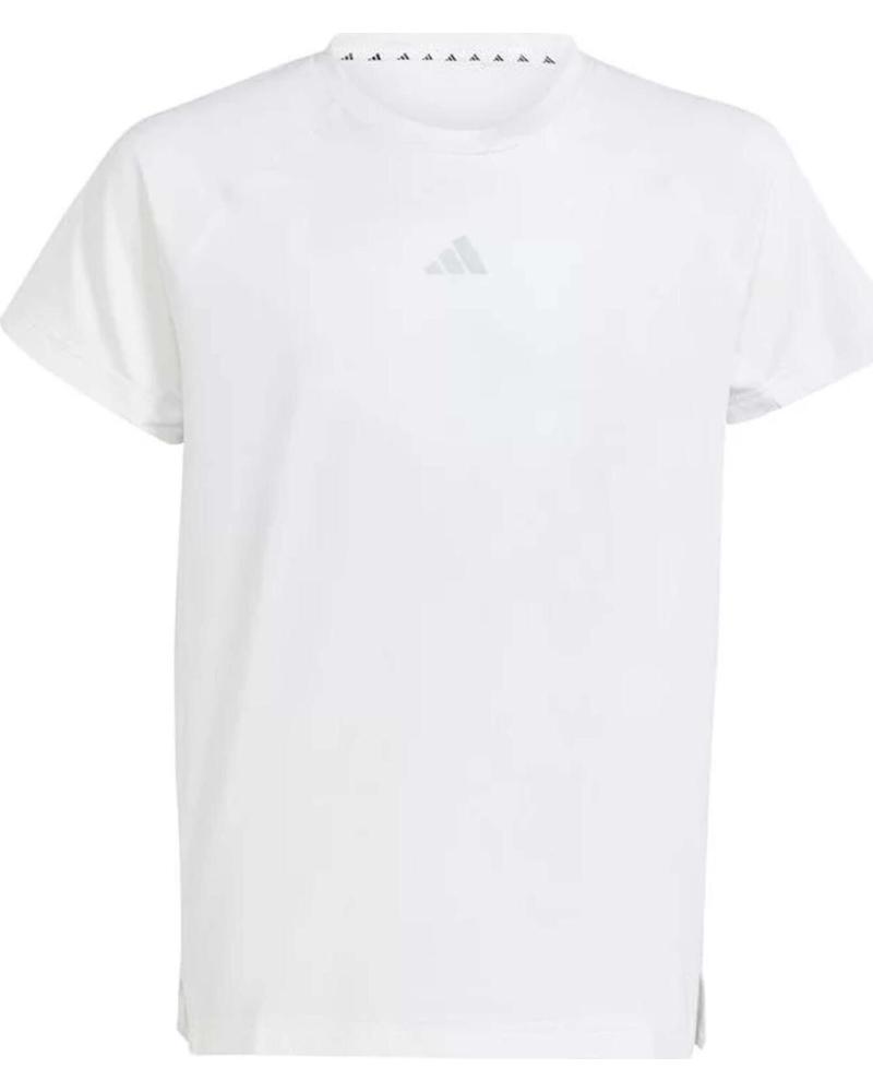 ADIDAS CAMISETA ADIDAS ESSENTIALS LOGO MANGA CORTA UNISEX BLANCO BLANCO