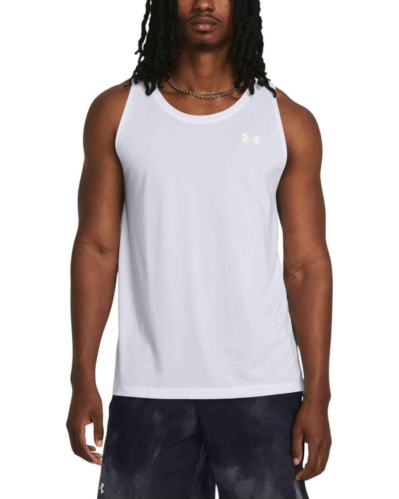 UNDER ARMOUR CAMISETA SIN MANGAS UNDER ARMOUR PARA HOMBRE BLANCO