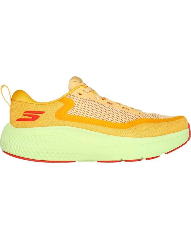 SKECHERS ZAPATILLAS DE RUNNING PERFORMANCE CON AMORTIGUACIÓN REACTIVA AMARILLO
