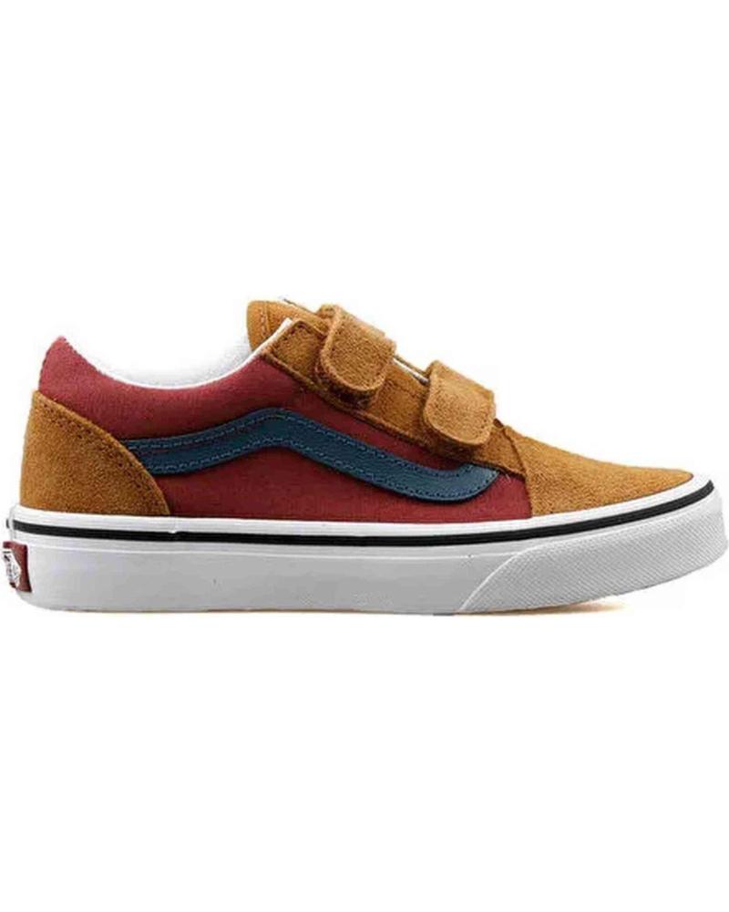 VANS OFF THE WALL ZAPATILLAS VANS OLD SKOOL VELCRO UNISEX MULTICOLOR MULTICOLOR