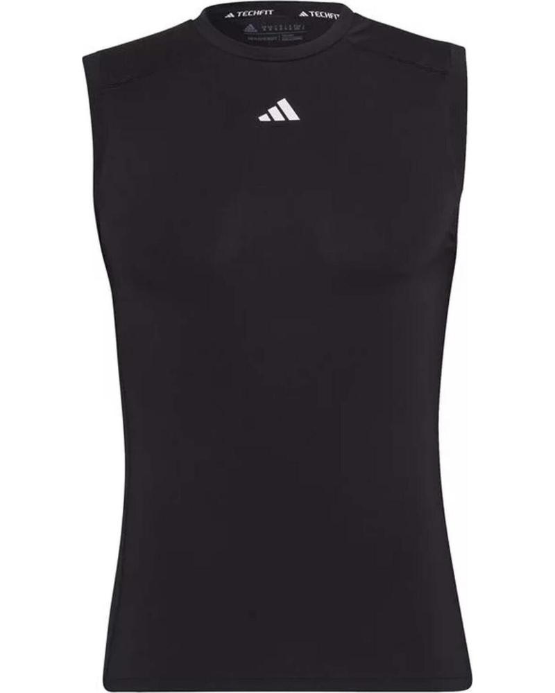 ADIDAS CAMISETA DE TIRANTES TÉCNICA ADIDAS NEGRO
