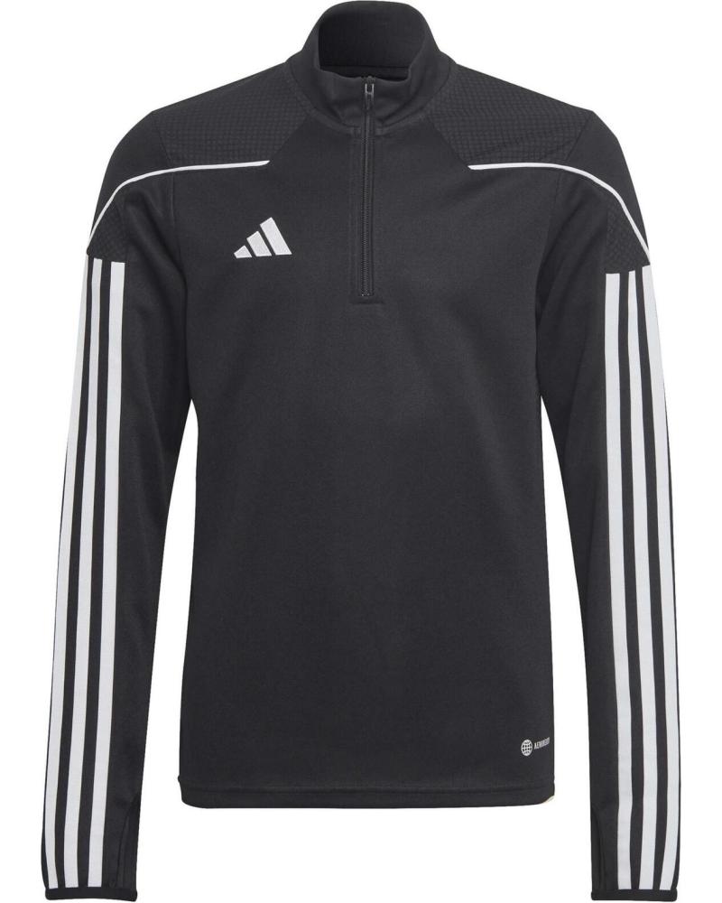 ADIDAS CAMISETA DE ENTRENAMIENTO ADIDAS CON BANDAS LATERALES NEGRO