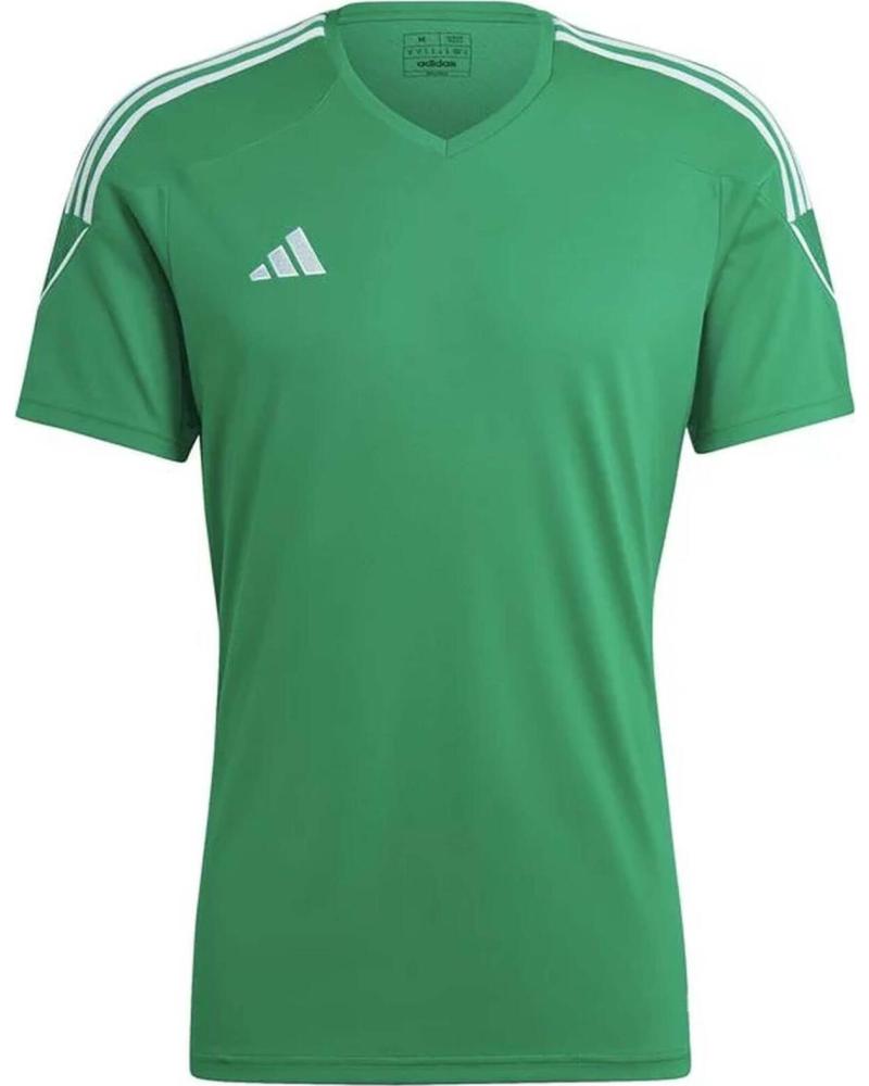 ADIDAS CAMISETA ADIDAS TIRO 21 MANGA CORTA HOMBRE VERDE VERDE