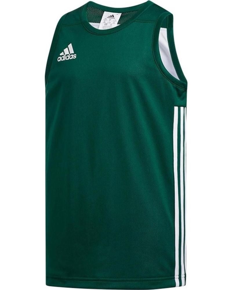 ADIDAS CAMISETA SIN MANGAS ADIDAS ADIZERO PARA JÓVENES VERDE