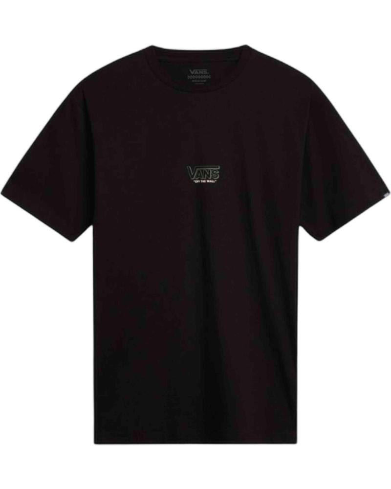 VANS OFF THE WALL CAMISETA DE MANGA CORTA VANS OFF THE WALL PARA HOMBRE, NEGRO NEGRO
