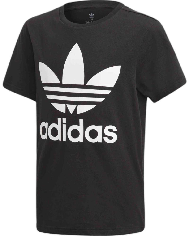 ADIDAS CAMISETA ADIDAS TREFOIL NEGRA UNISEX INFANTIL NEGRO