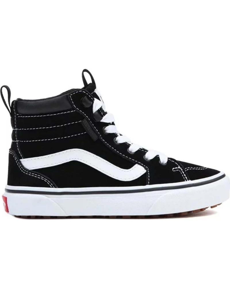 VANS OFF THE WALL ZAPATILLAS SK8-HI NIÑO NEGRO