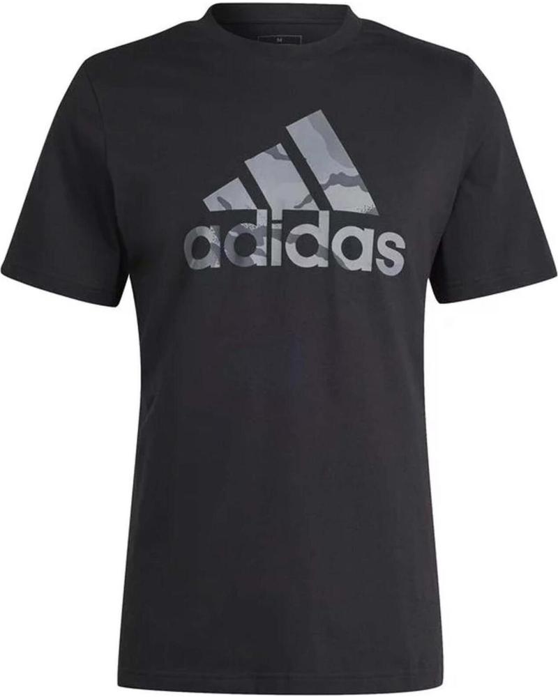 ADIDAS CAMISETA ADIDAS CON LOGO ESTAMPADO NEGRO