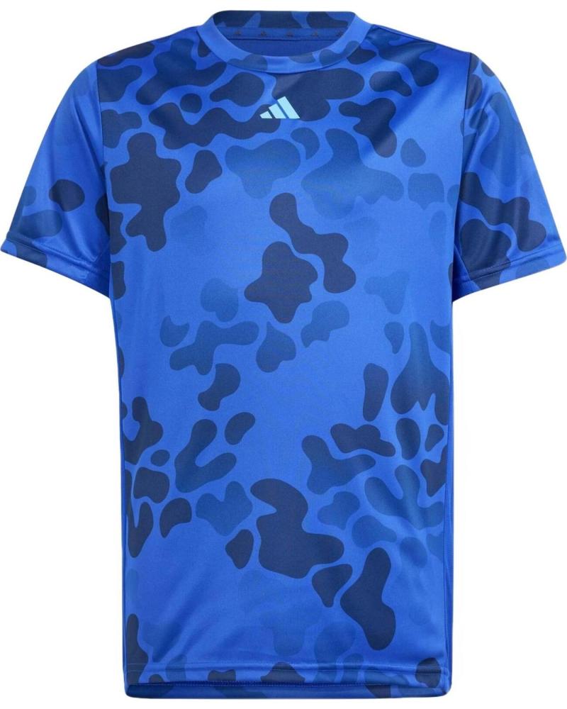 ADIDAS CAMISETA ADIDAS DE MANGA CORTA PARA NIÑOS AZUL