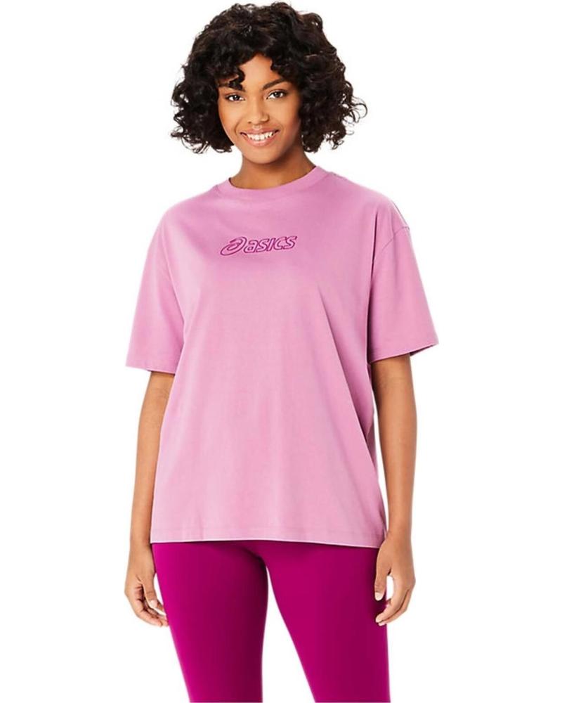 ASICS CAMISETA DE MANGA CORTA ASICS PARA MUJER MORADO