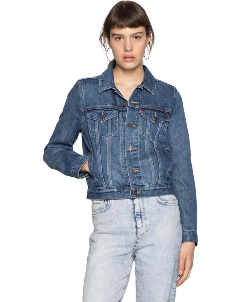 LEVIS CHAQUETA VAQUERA LEVIS PARA MUJER AZUL