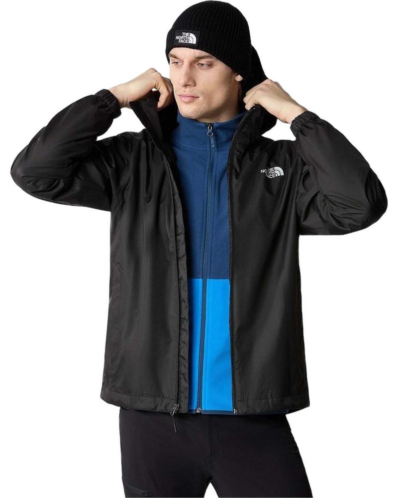 THE NORTH FACE CHAQUETA THE NORTH FACE NEGRA HOMBRE IMPERMEABLE NEGRO