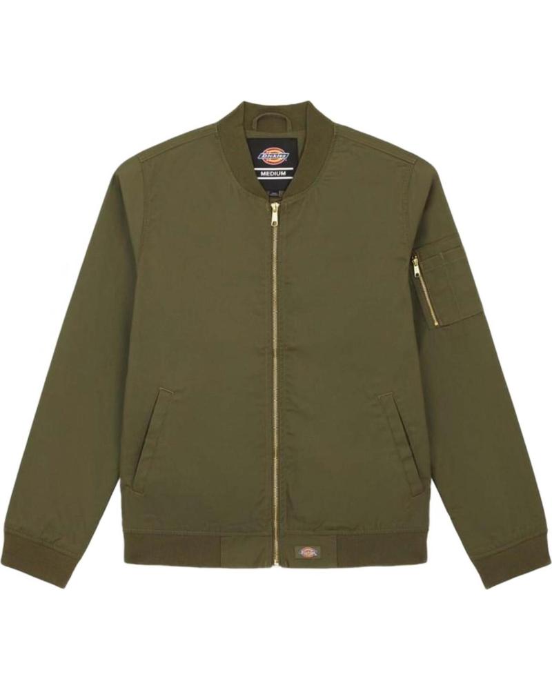 DICKIES CHAQUETA BOMBER DICKIES PARA HOMBRE EN VERDE VERDE