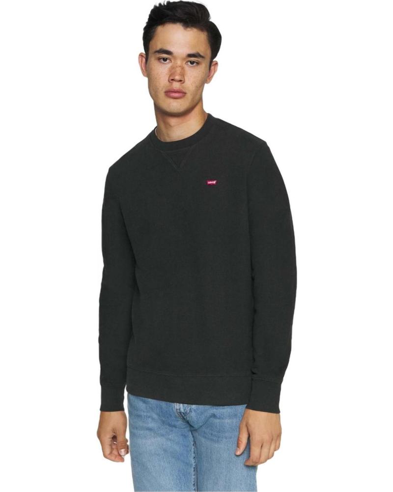 LEVIS SUDADERA LEVI´S CREWNECK PARA HOMBRE NEGRO