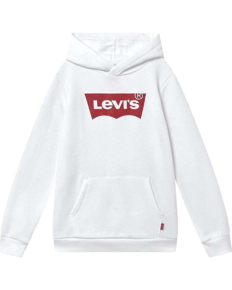 LEVIS SUDADERA CON CAPUCHA LEVI´S PARA NIÑO BLANCO