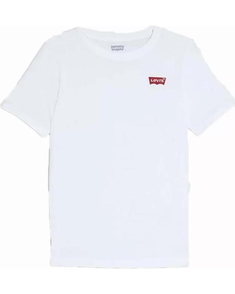 LEVIS CAMISETA LEVI´S DE MANGA CORTA UNISEX PARA NIÑOS BLANCO