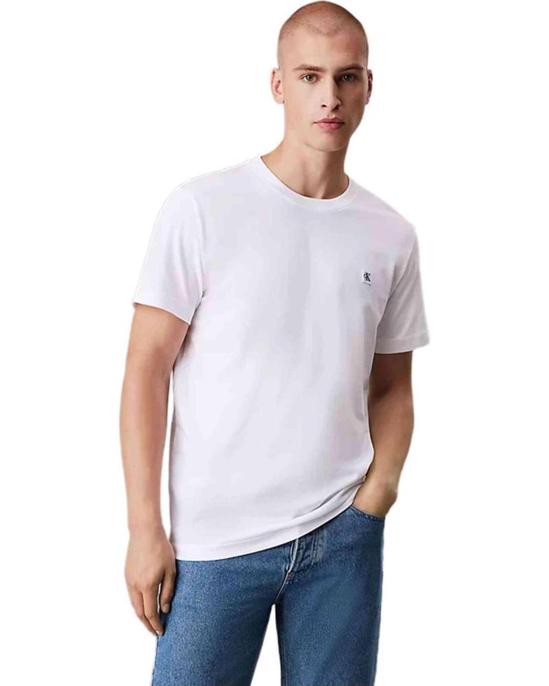 CALVIN KLEIN CAMISETA DE MANGA CORTA CALVIN KLEIN PARA HOMBRE BLANCO